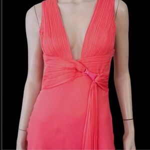 Versace mini dress silk Italian SIZE 40